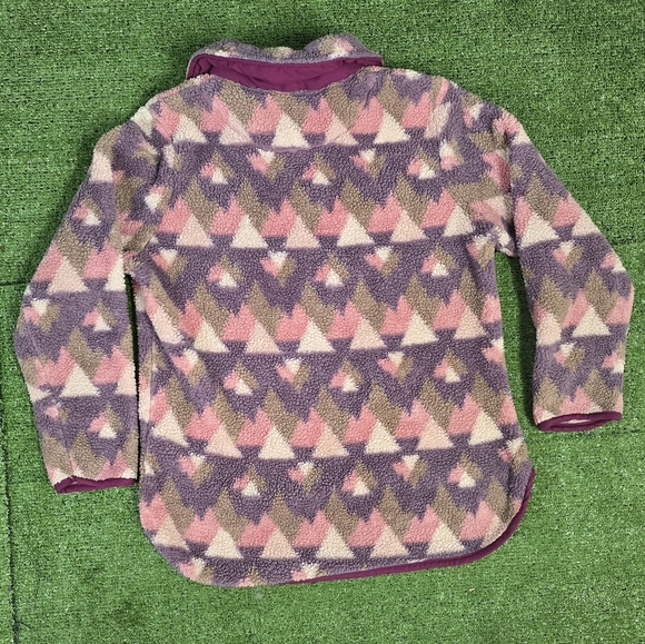 SIMPLY SOUTHERN | Y NECK PLUSH SHERPA QUARTER ZIP PULL OVER - Picture 8 of 11